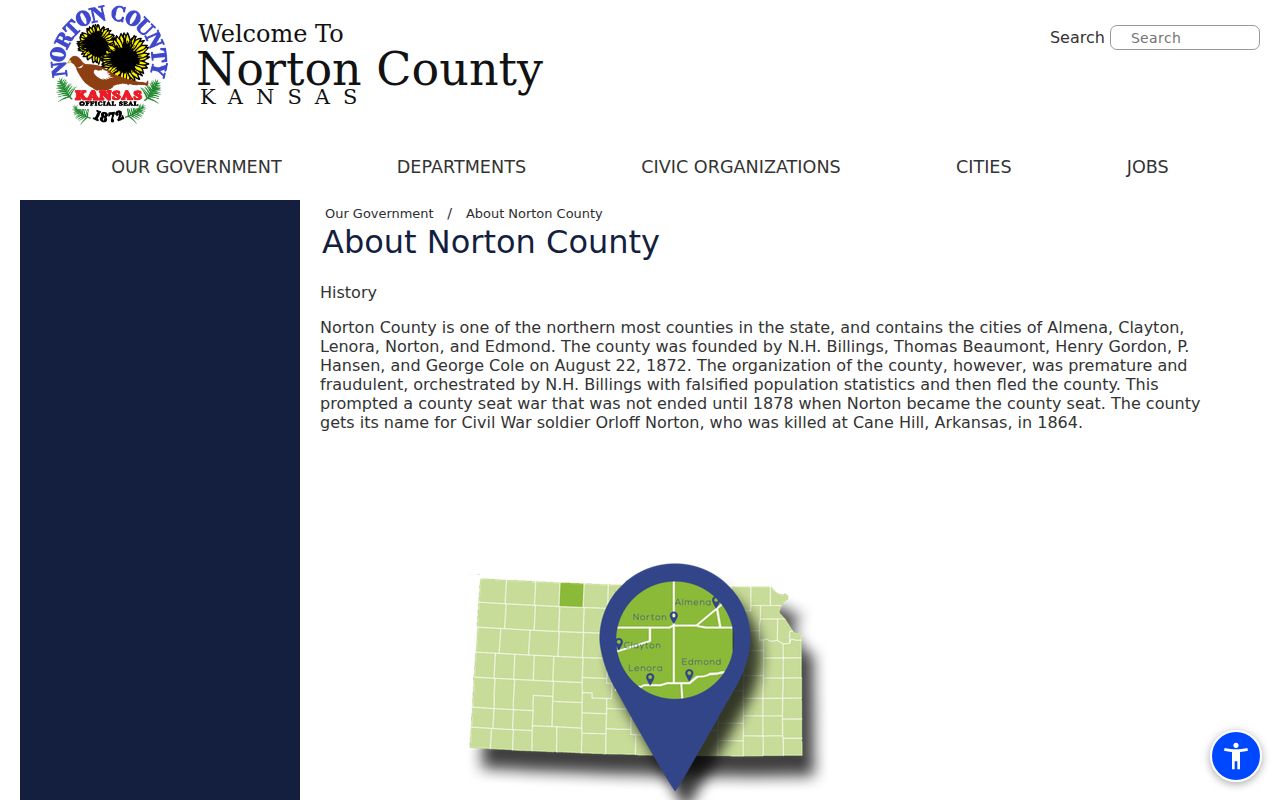 Norton County court docket city context