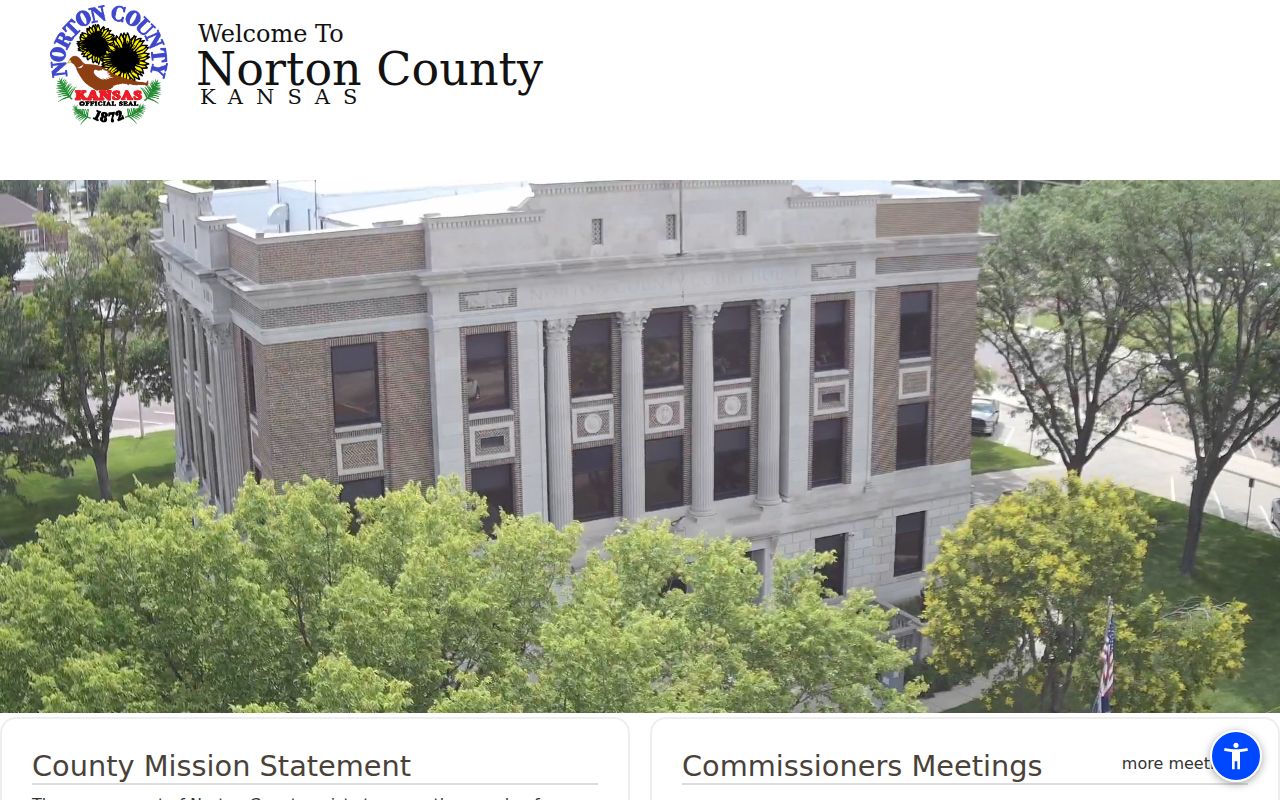 Norton County court docket county home page